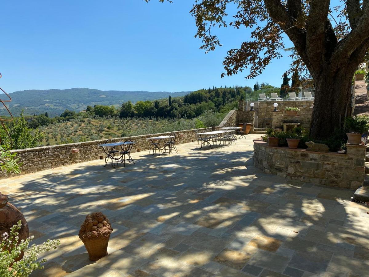 Villa La Petraia Panzano in Chianti Dış mekan fotoğraf