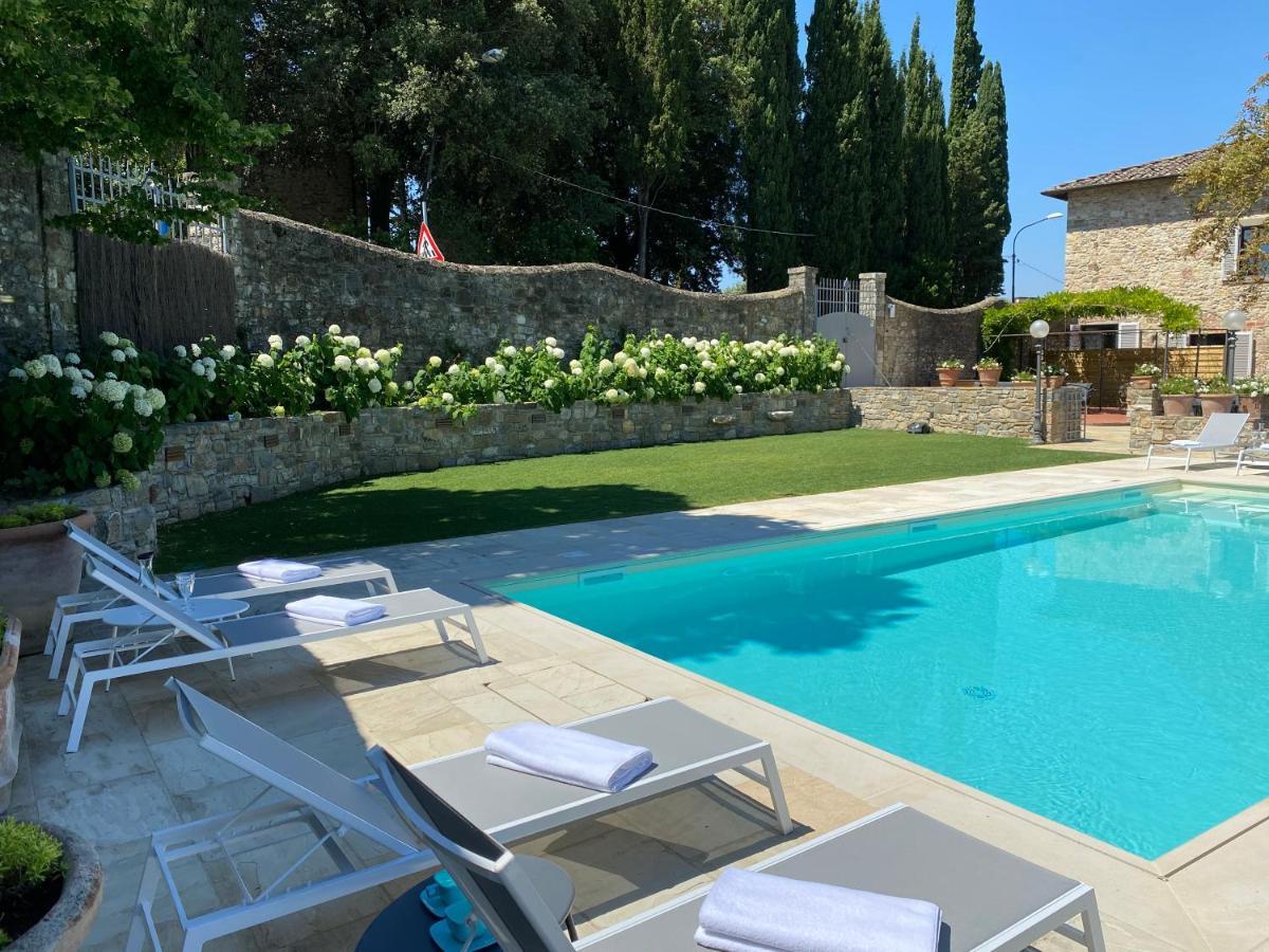 Villa La Petraia Panzano in Chianti Dış mekan fotoğraf