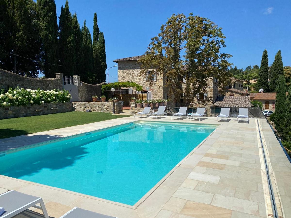 Villa La Petraia Panzano in Chianti Dış mekan fotoğraf